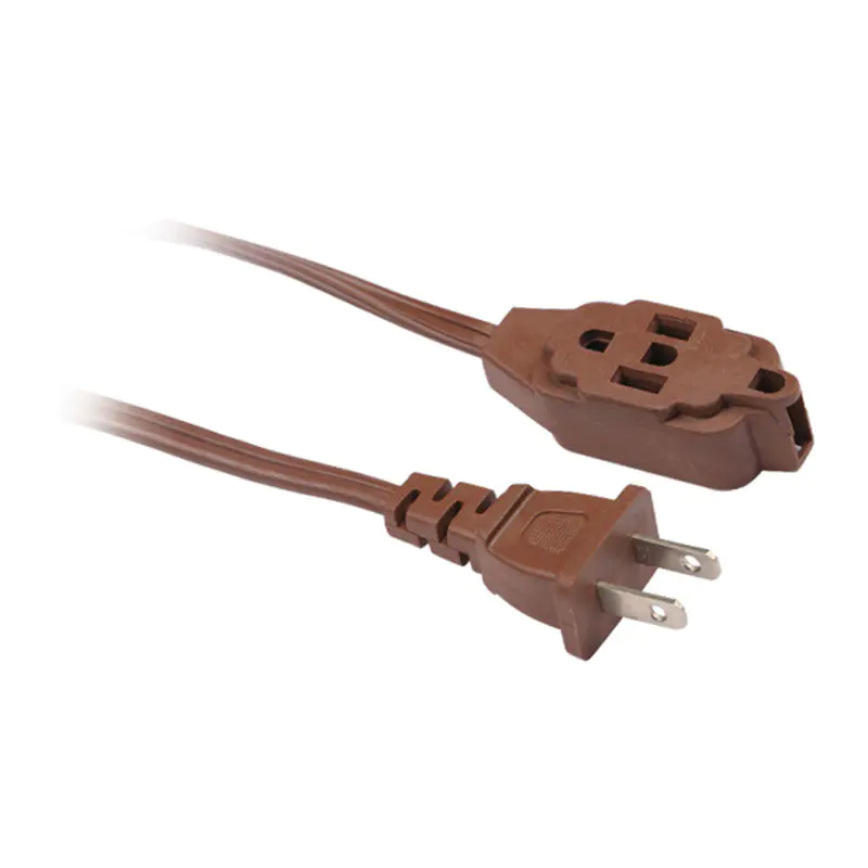 12V amerikai szabvány Spt háztartási hosszabbító kábel kétágú csatlakozóval és több kimenettel FP-690,FP-691,FP-692,FP-693,FP-688,FP-689